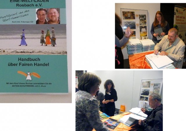 Die erste Auflage des Handbuchs wurde signiert von den Kölner Tatort-Kommissaren Ballauf (Klaus J. Behrendt) und Schenk (Dietmar Bär)